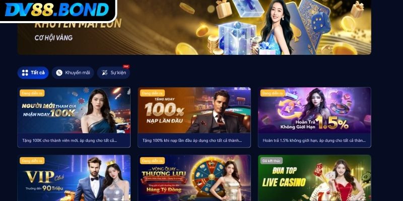 Điều kiện tham gia khuyến mãi DV88 cần nắm vững
